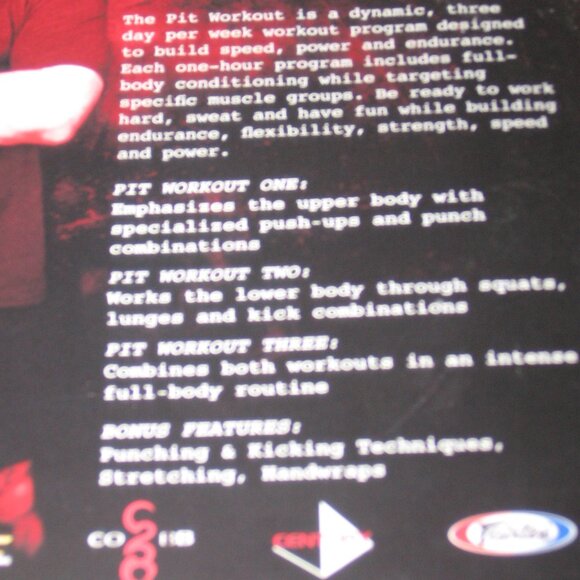 The Pit Workout 2 DVD Set John Hackleman Chuck Liddell MMA Training Exercise - Picture 4 of 4